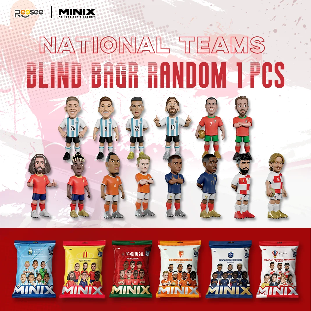 Team Sports - MINIX Busta Misteriosa Squadre Nazionali (Scegli