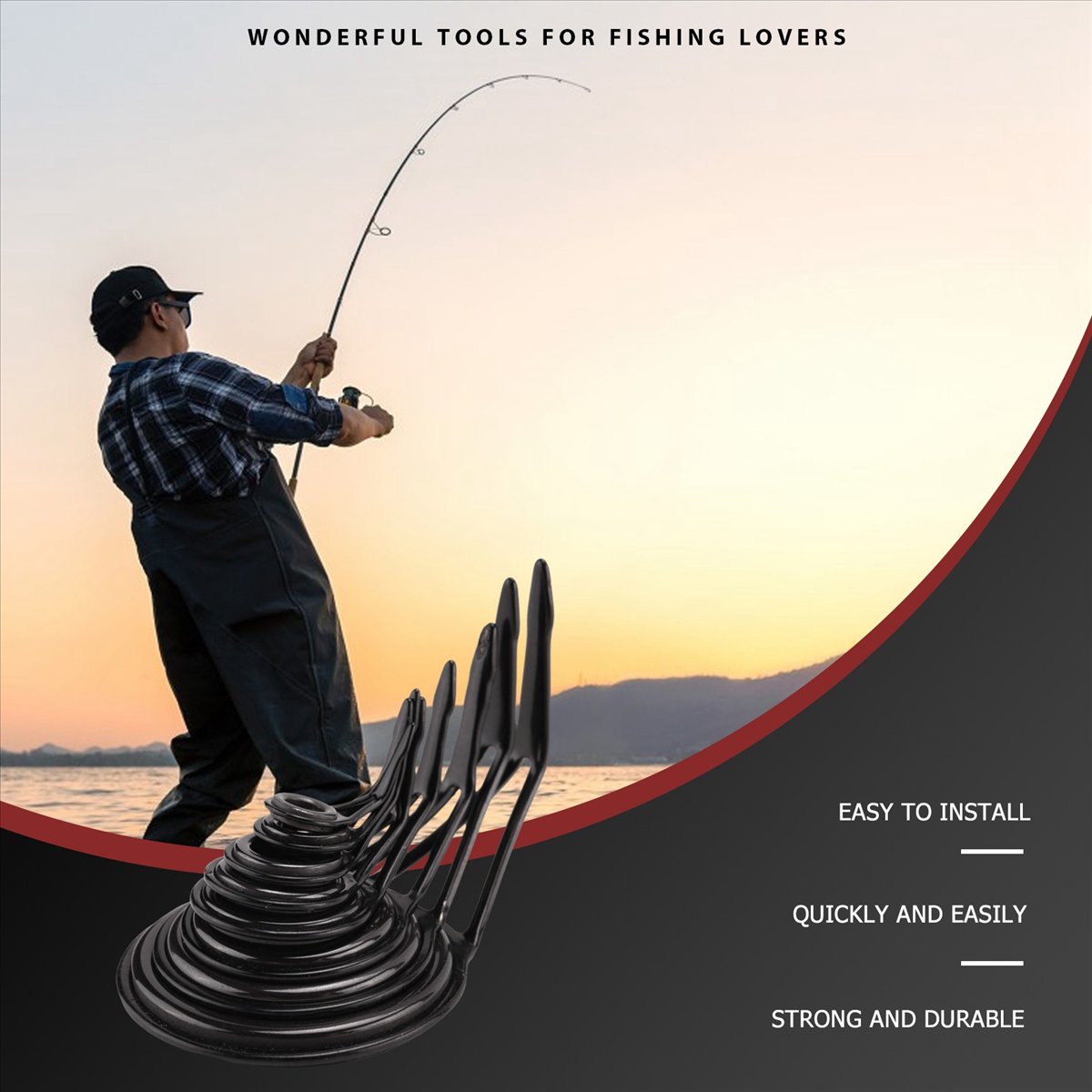 NUOVO Set da 8 Pezzi di Anelli - Fishing recensione e prezzo