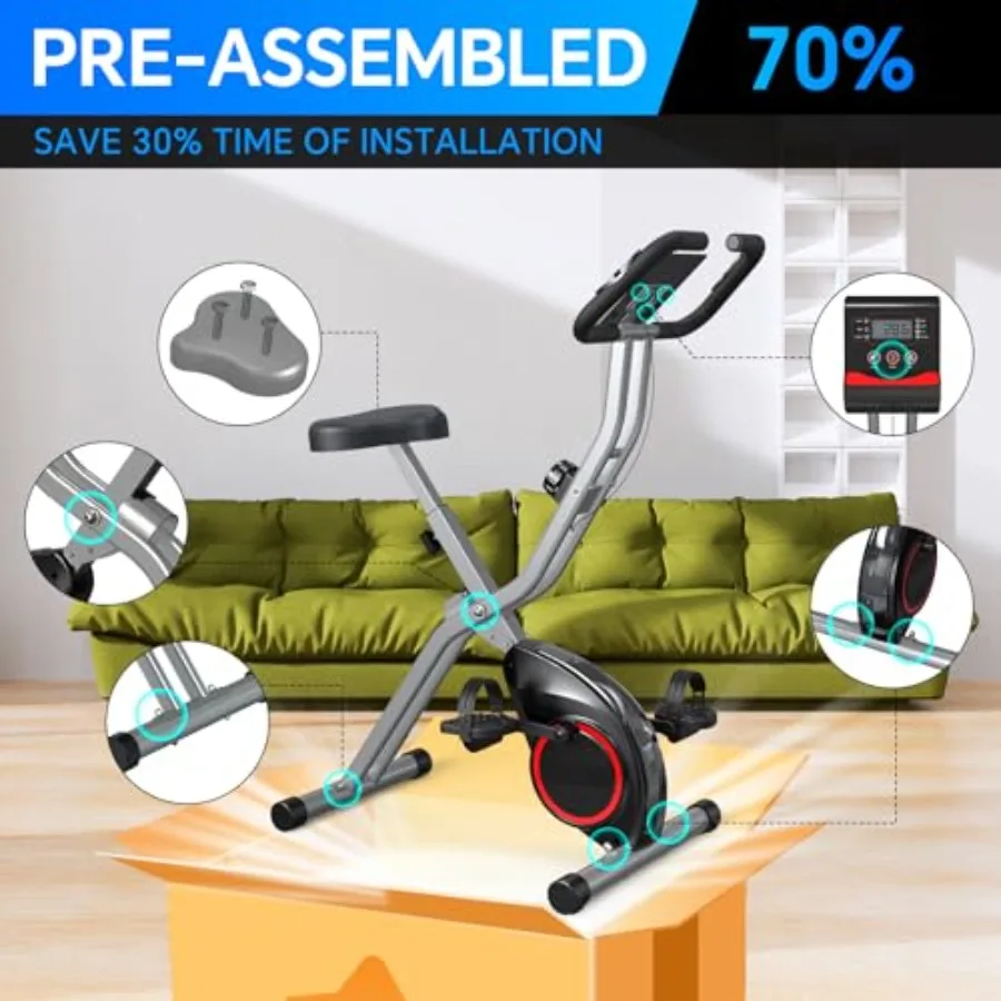 Cyclette pieghevole per piccol - Exercise Bike Magnetic Resistance recensione e prezzo