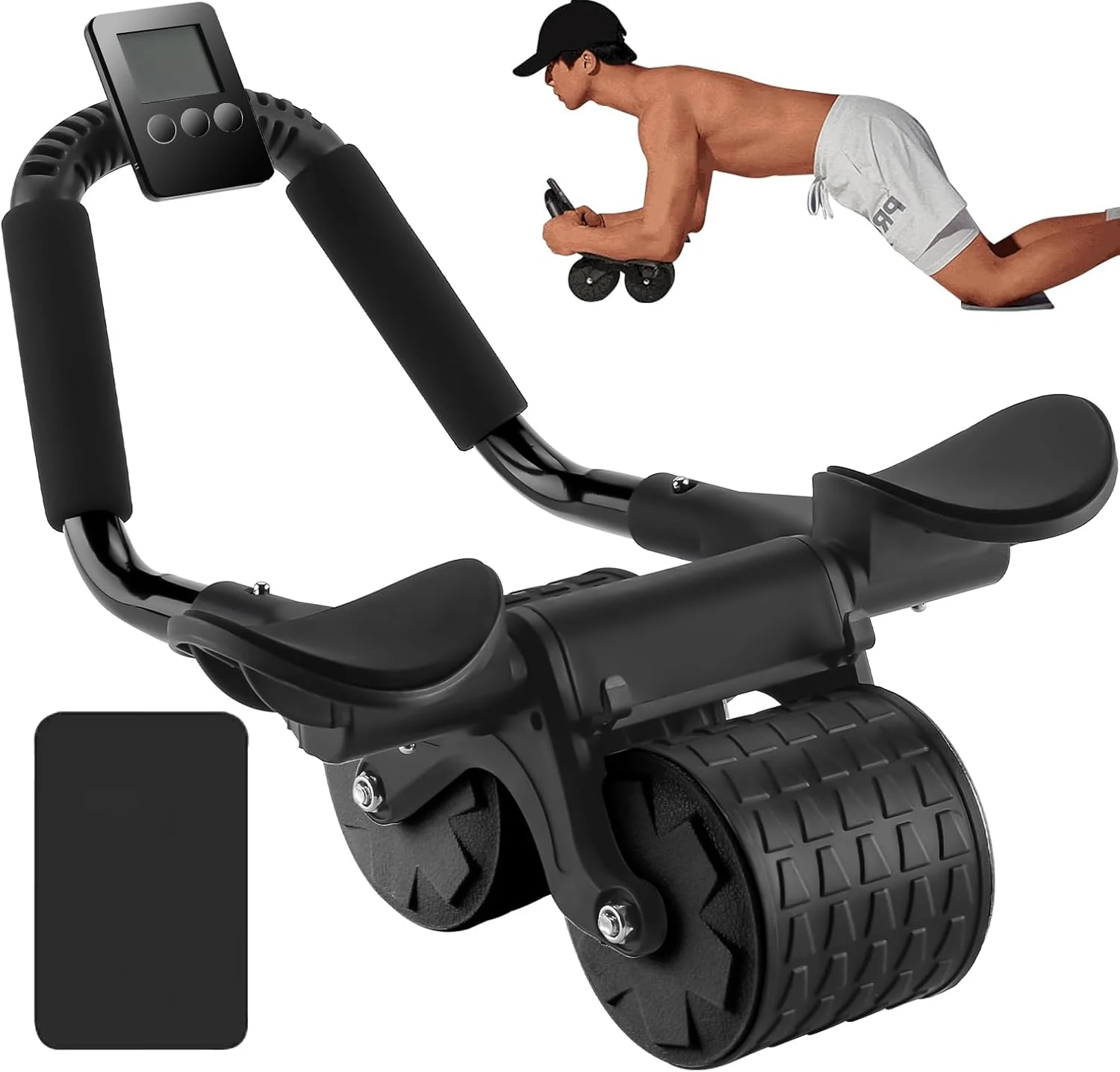 Rullo addominale con supporto  - Ab Roller Wheel With Elbow Support recensione e prezzo
