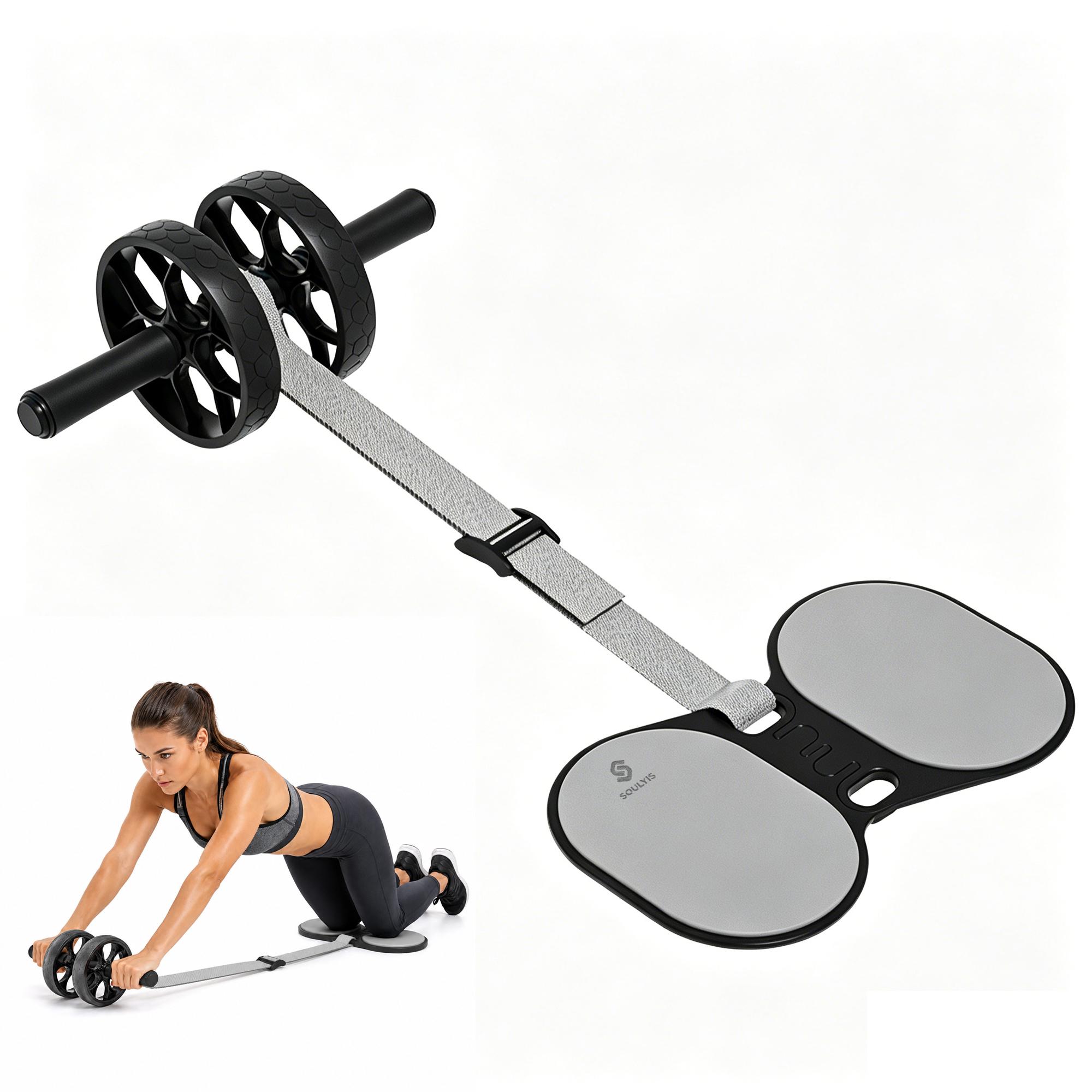 Rullo Addominale a Doppia Ruot - Ab Roller Wheel With Elbow Support recensione e prezzo